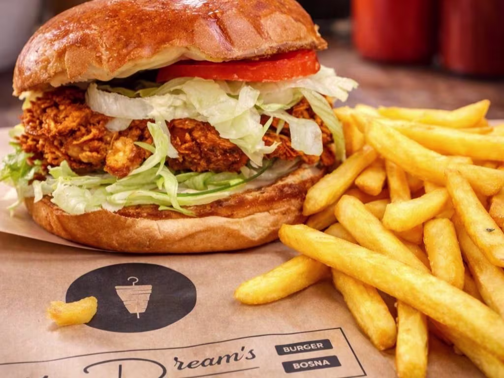 Dreams Crispy Chicken Burger