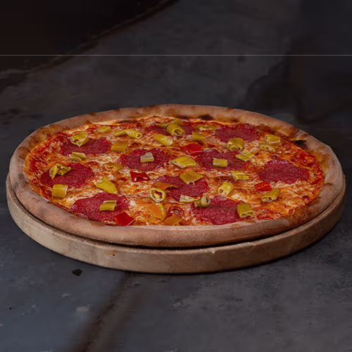 Pizza Diavolo (scharf)