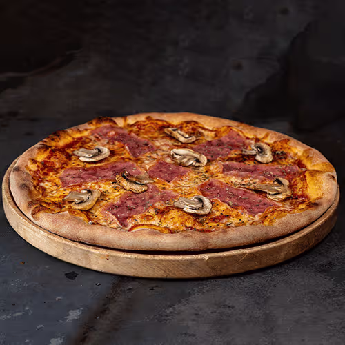 Pizza Prosciutto e Funghi