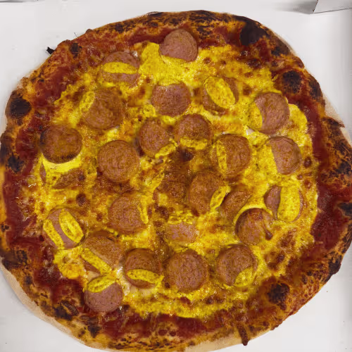 Pizza Curry Wurst