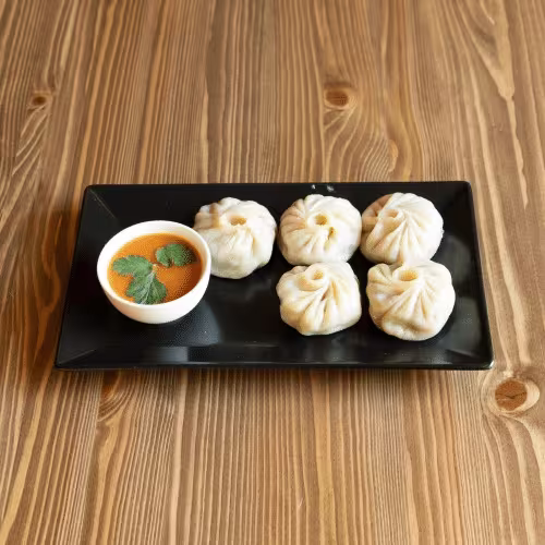 Himalaya Momos (5 Stück, vegetarisch)