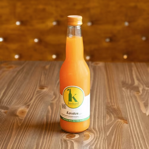 Naturtrüber Bio Karotten-Apfelsaft 0,33l