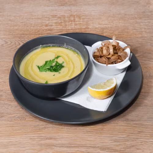 Libanesische Linsensuppe (vegetarisch)