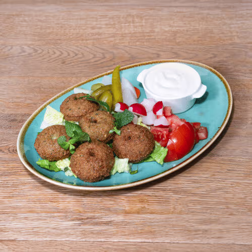 Falafel Teller (vegan)