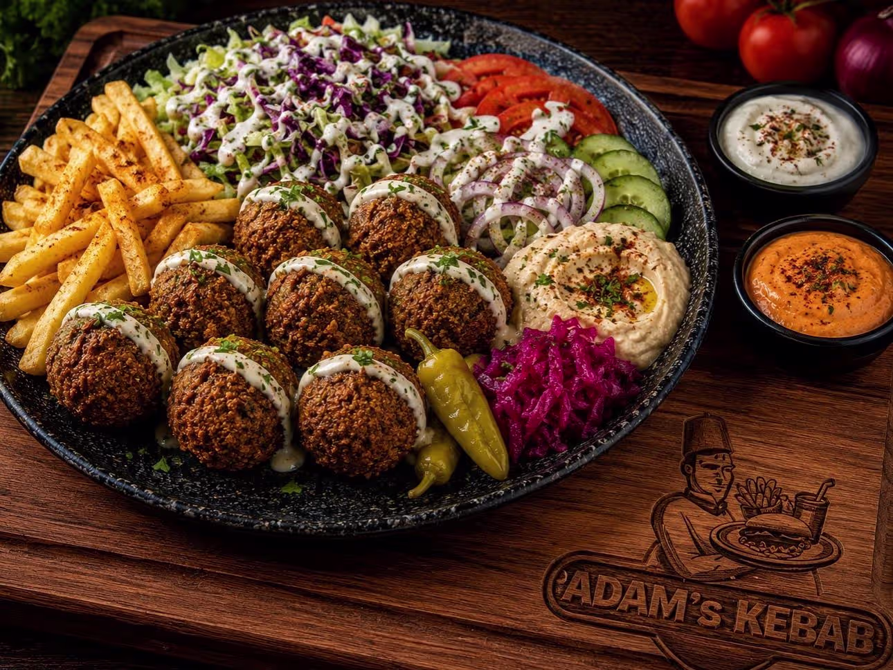 Falafel-Teller