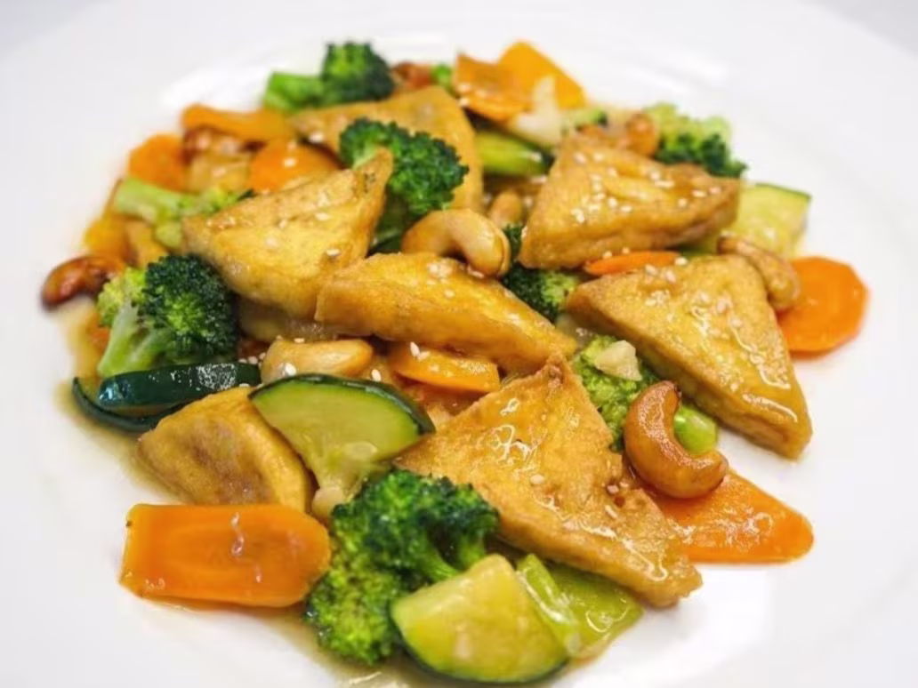Wok Tofu mit Gemüse