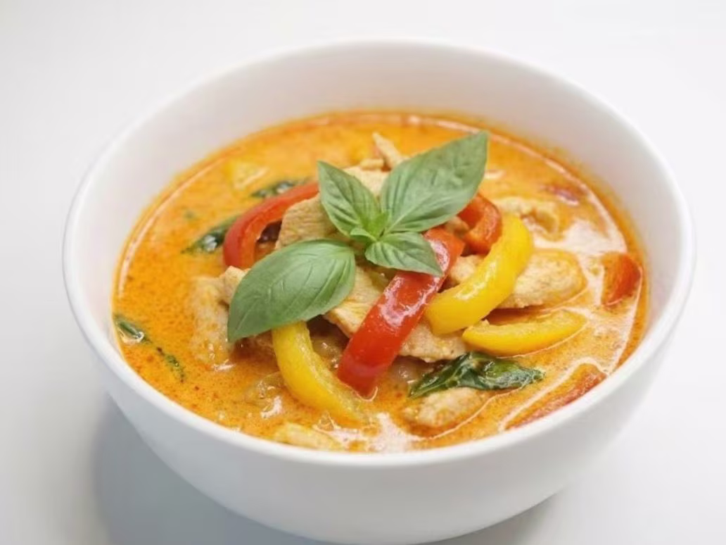 Yellow Curry Chicken mit Gemüse