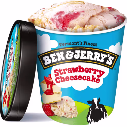 Ben & Jerry's Strawberry Cheesecake 465ml