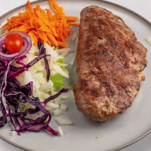 Gefülltes Fleischlaibchen