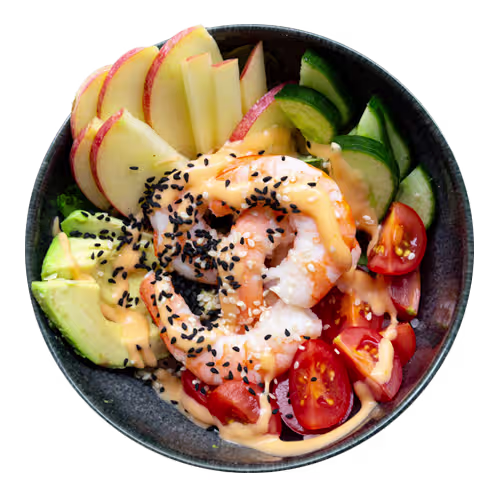 Shrimp Avocado Bowl