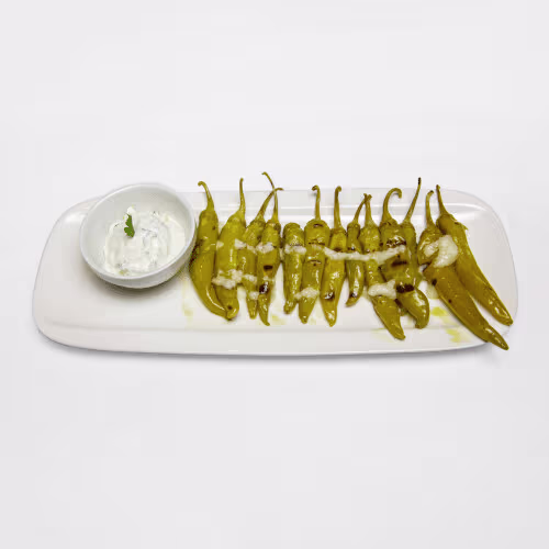 Gegrillte Peperoni