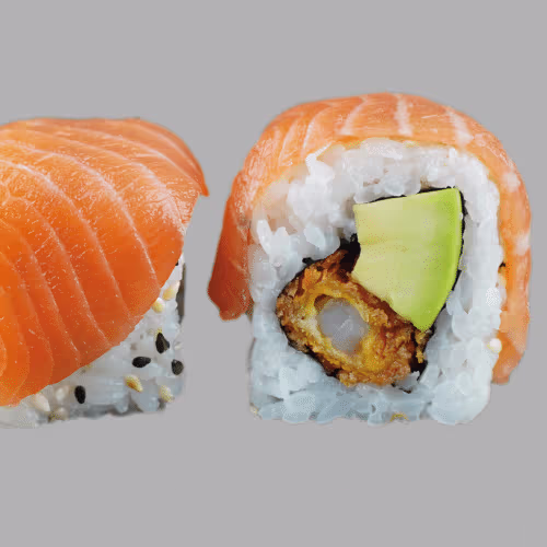 Sake Tempura Roll (8 Stück)