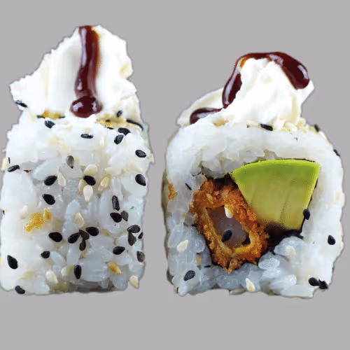 Crispy Salmon Roll (8 Stück)