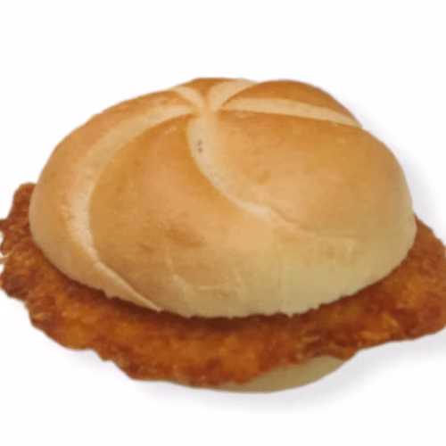 Wiener Schnitzel mit  semmel