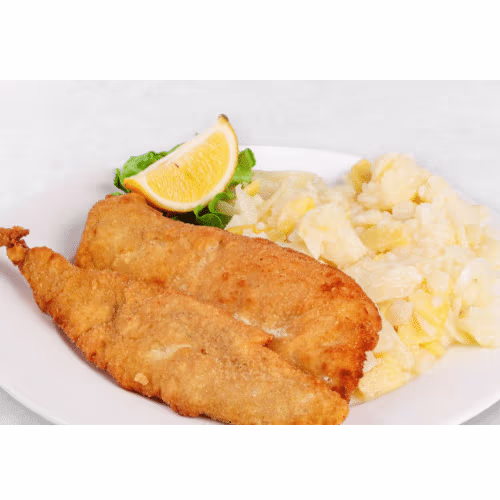 Kap Seehecht mit pommes