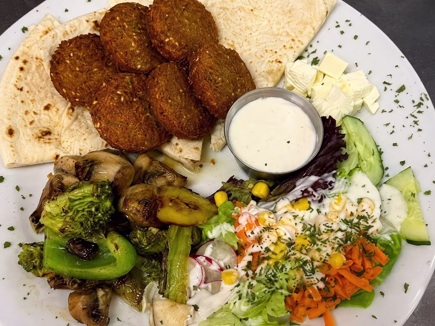 Falafel Teller