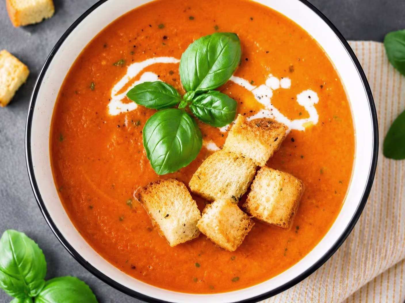 Tomatencremesuppe