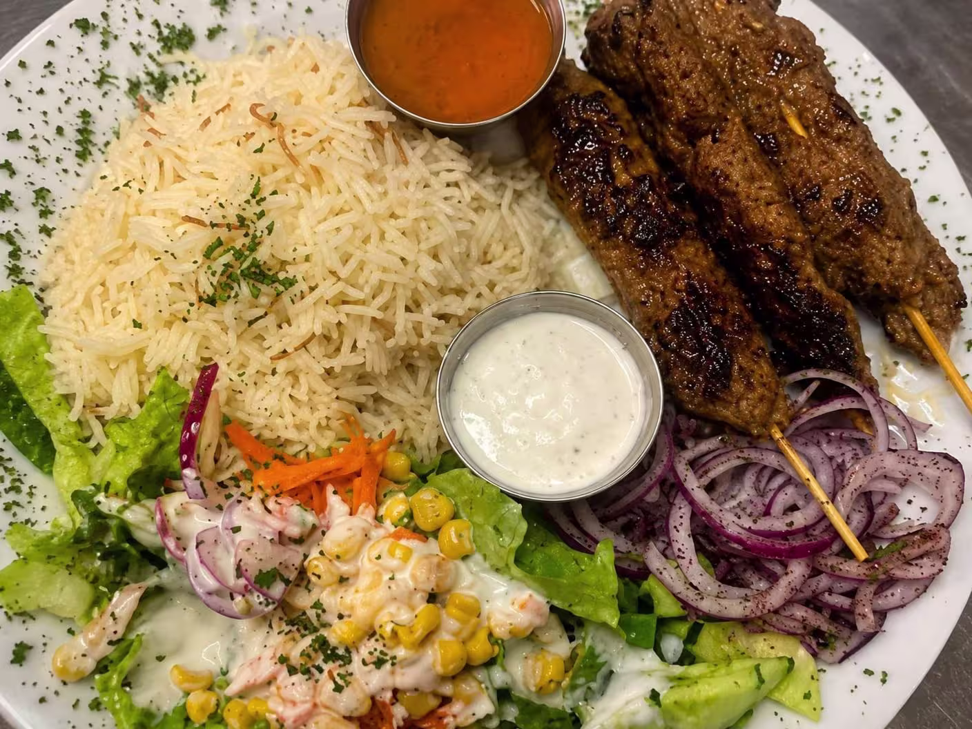 Adana Teller (3 Stück, scharf)