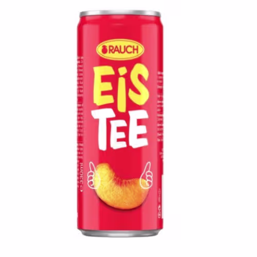Rauch Eistee Pfirsich 0,33l (EINWEG)