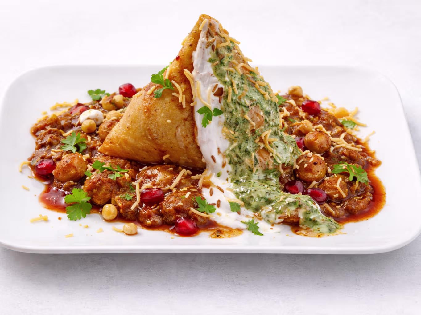 Samosa Chaat