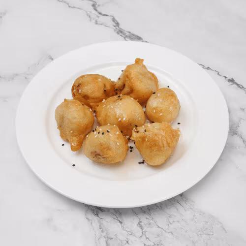 Gebackene Früchte mit Honig