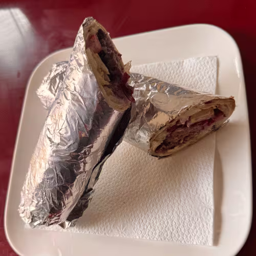 Gegrillte Köfte Dürüm