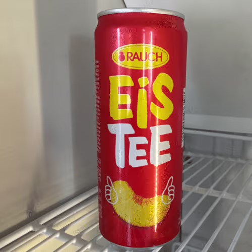 Rauch Eistee Pfirsich Dose 0,33l