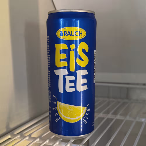 Rauch Eistee Zitrone Dose 0,33l