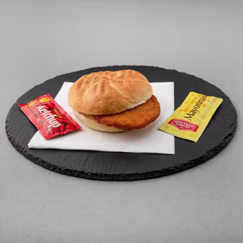 Putenschnitzel Semmel