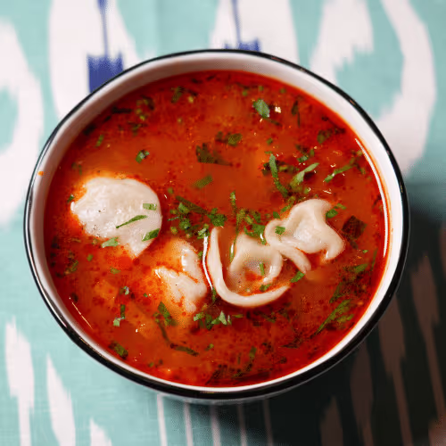 Chuchvara-Suppe