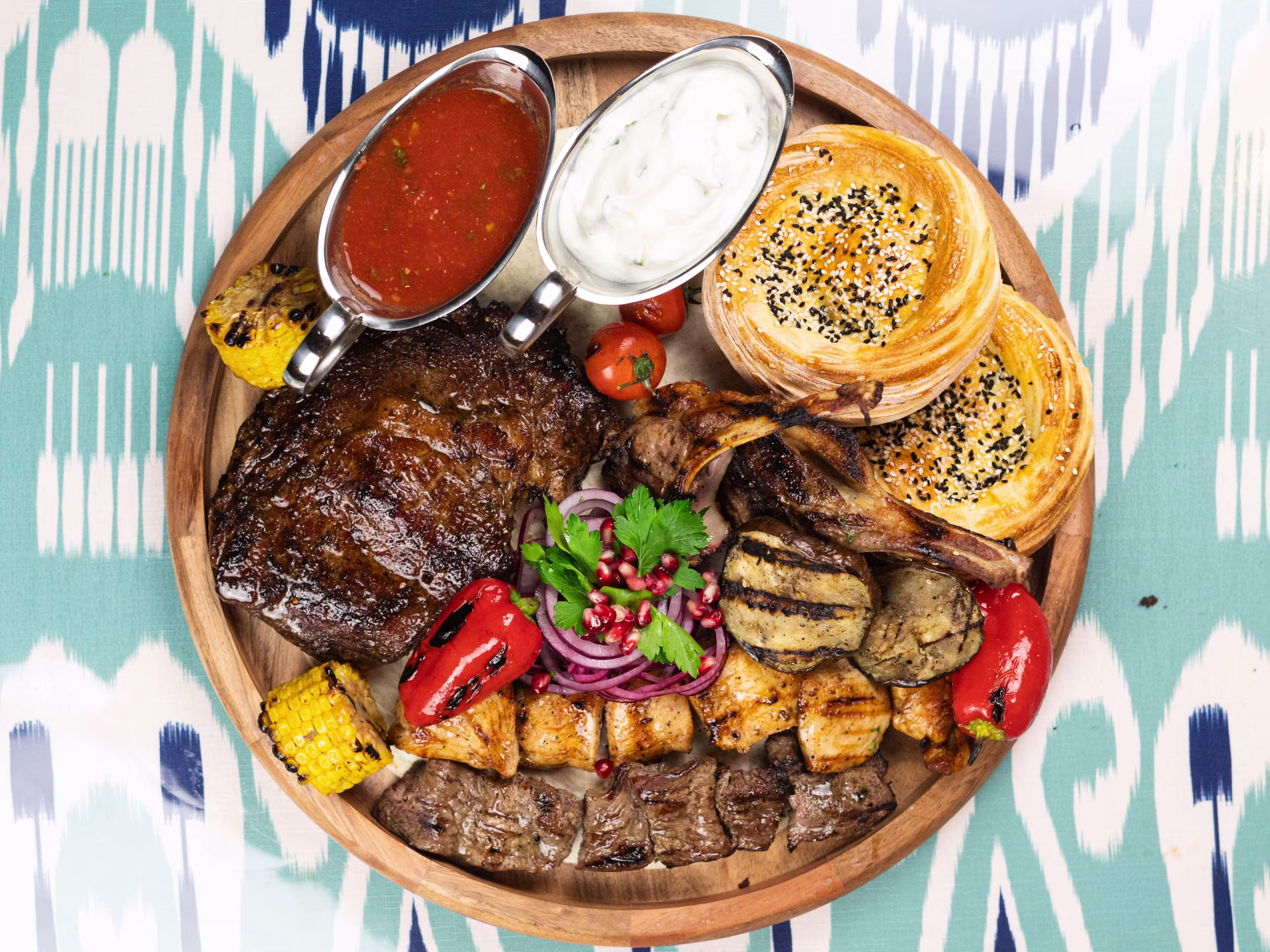 Shashlik Ossarti  (für 2 Personen)