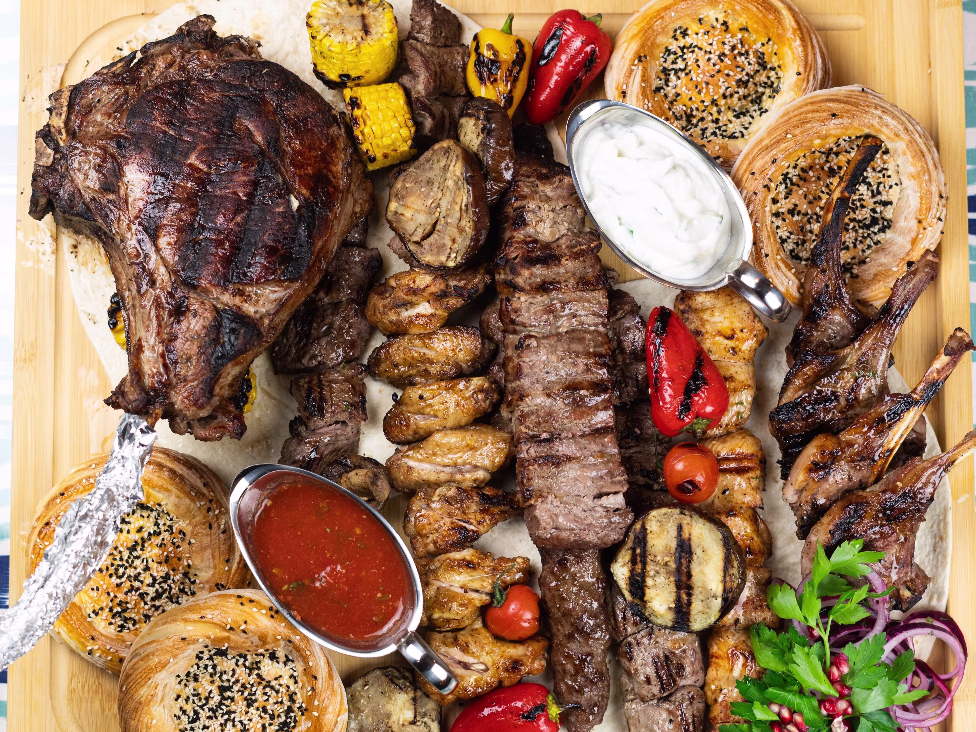 👑 Sulton Muminov’s Shashlik Ossartisi (für 4-5personen)