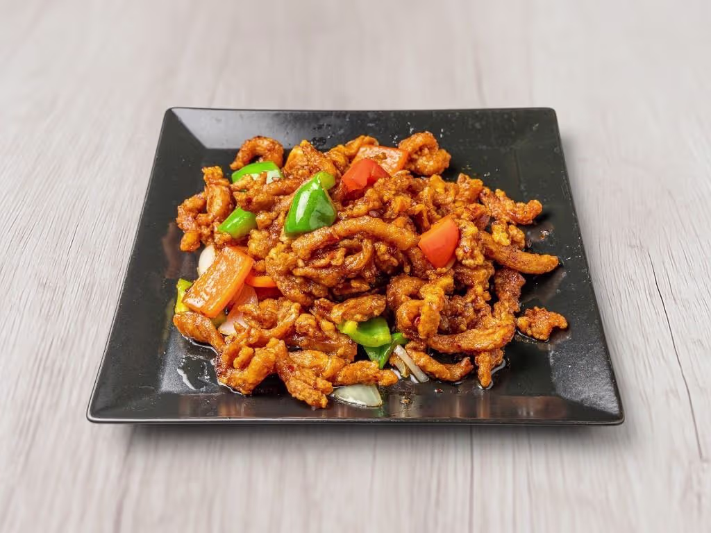 H4. Gan Bian Chicken
