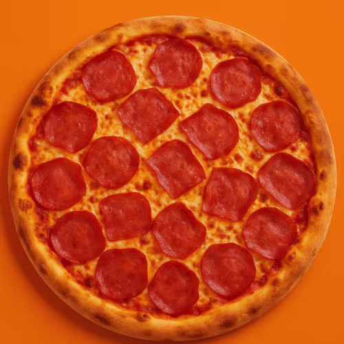 Pizza Salami ( Putenfleisch)