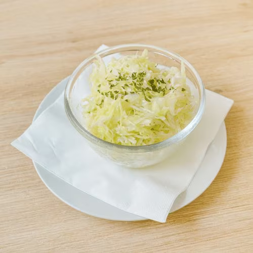 Frischer Krautsalat (vegan)