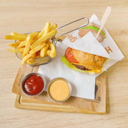 Burger Deluxe (halal)