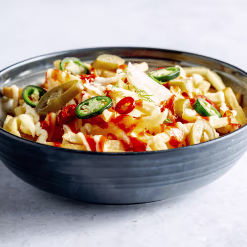 Chili-Cheese Pommes
