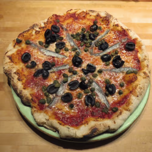 Pizza Napolitana (scharf)