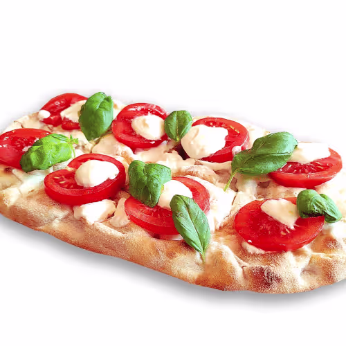 Pinsa Tomaten - Frischkäse