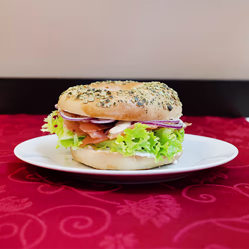 New Yorker Lachs Bagel