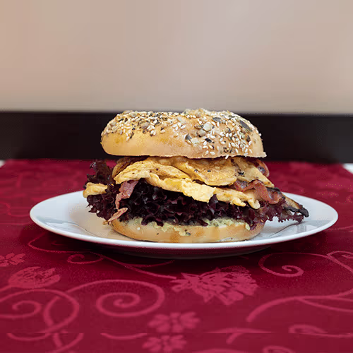 Frühstücksbagel