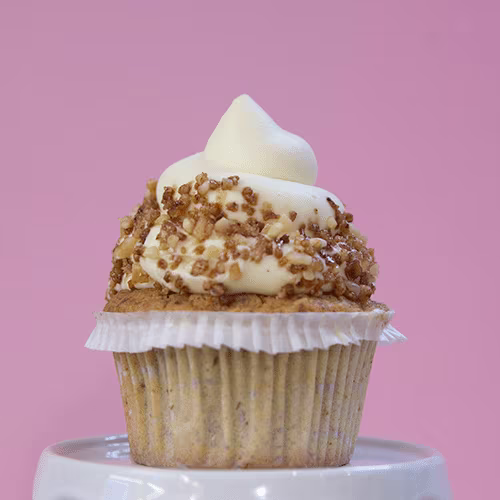 Weißer Schoko Cupcake