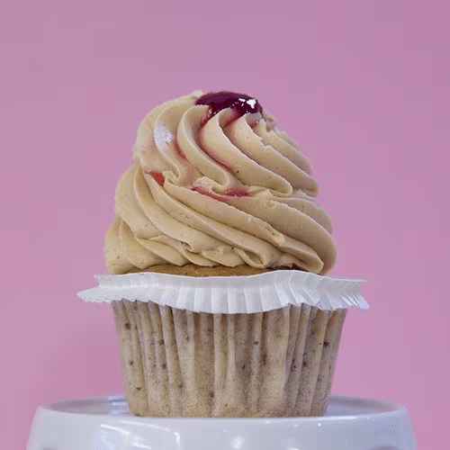 Erdnuss Cupcake (vegan, glutenfrei)