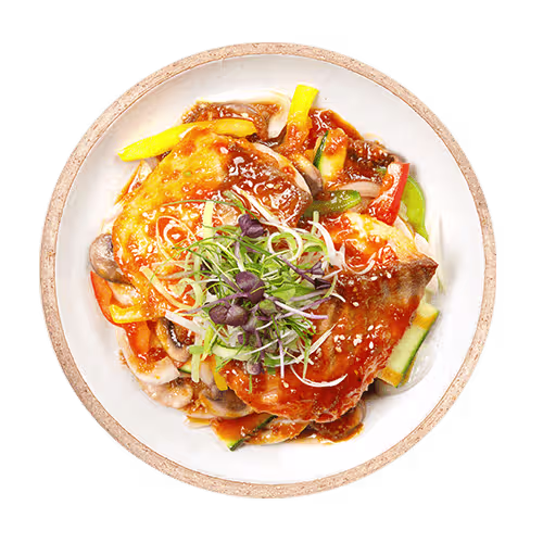 Ssamjang Lachs (pikant)