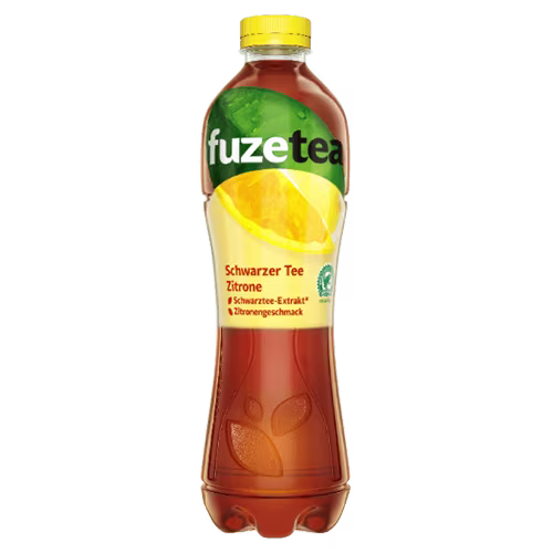 Fuzetea Schwarzer Tee Zitrone-Zitronengras 1,5l (EINWEG)