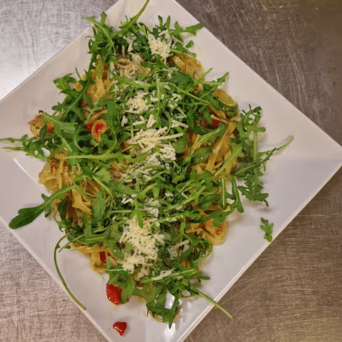 Tagliatelle schef Caipirinha