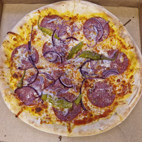 Pizza Diavolo Spezial (scharf)