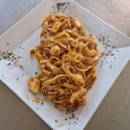 Tagliatelle all Assassina (scharf)