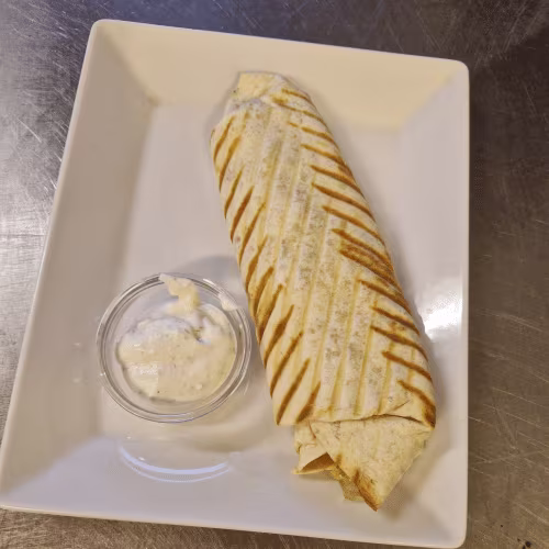 Dürüm mit Schafskäse,
