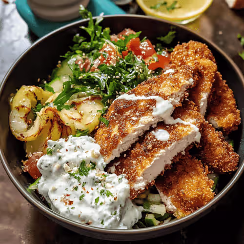 Bowl- Kebap - Schnitzel